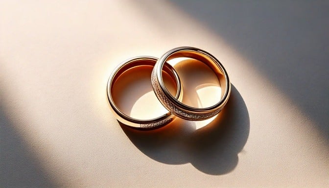 Firefly wedding minimal, rings, bright 37785