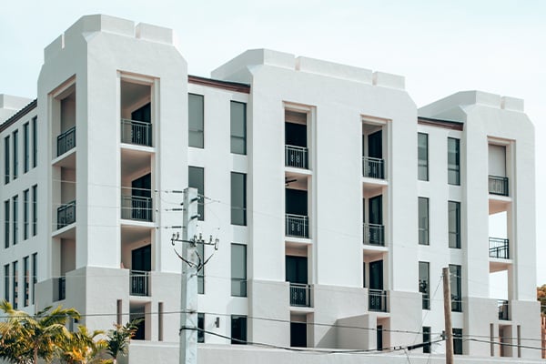 a condo building